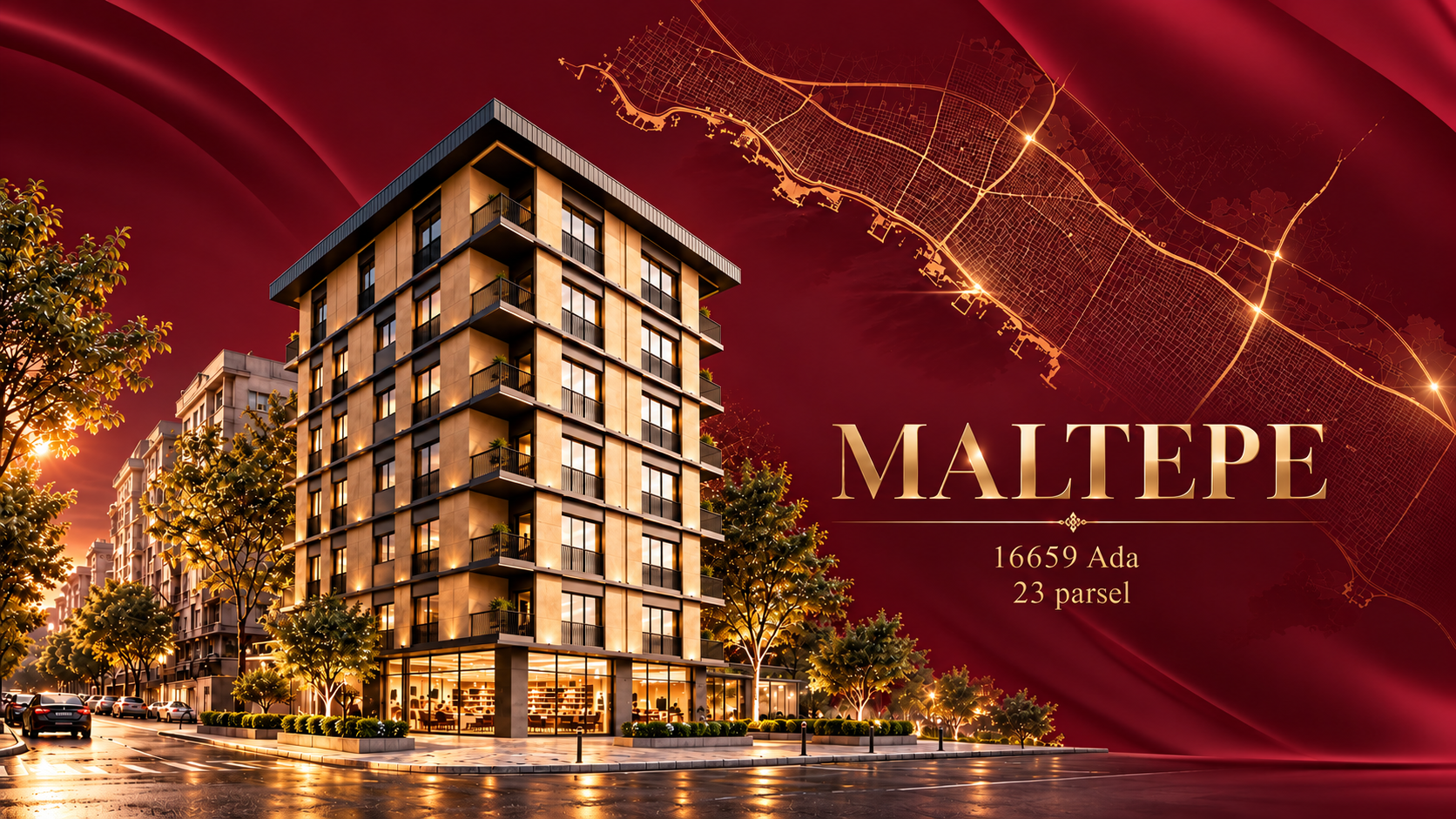 MALTEPE / 16659 ADA · 23 PARSEL — mimari görselleştirme
