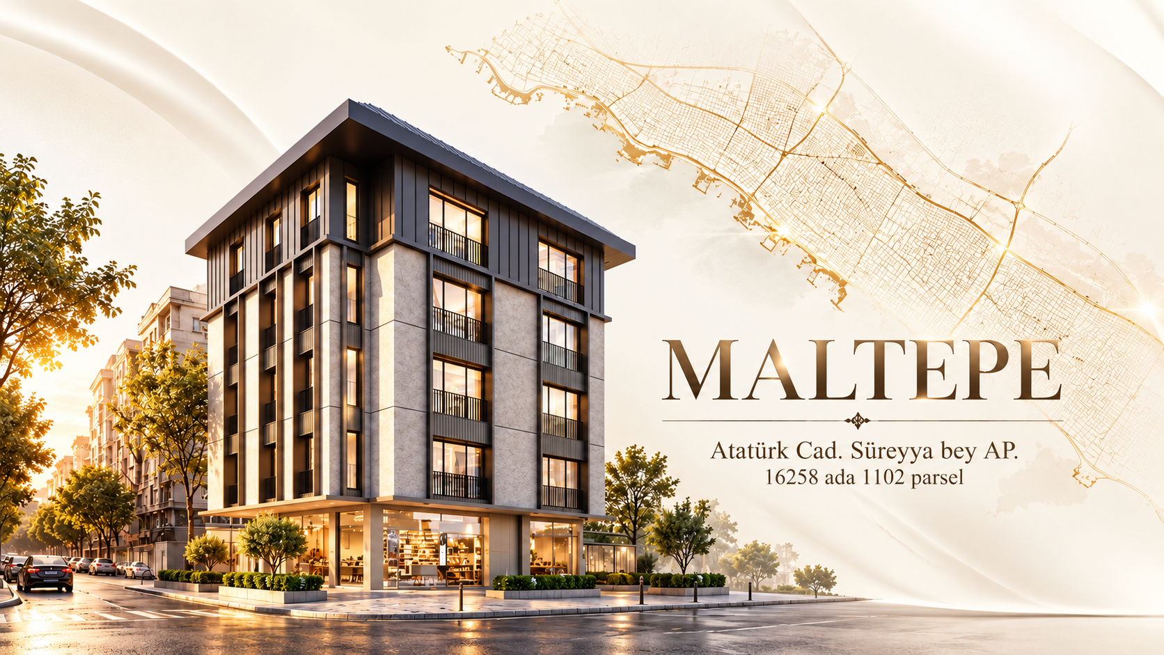 SÜREYYA BEY APARTMANI / 16258 ADA · 1102 PARSEL — mimari görselleştirme